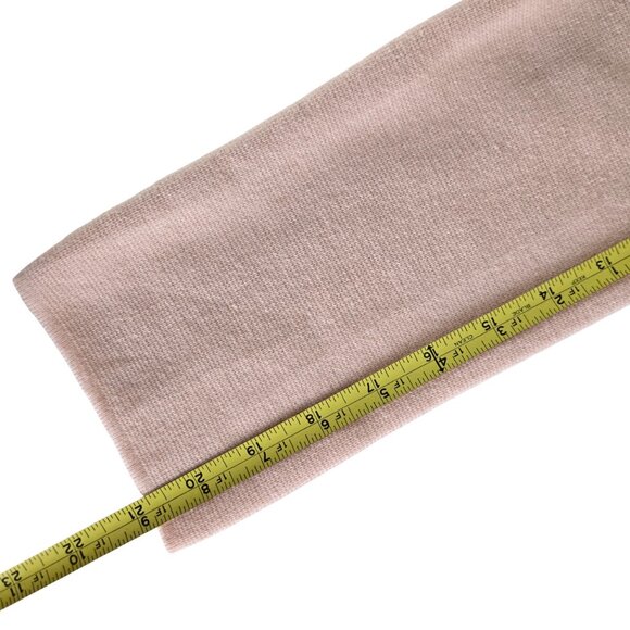 Magaschoni Open Front Cotton Wool Blend Pink Cardigan Sweater Jacket Medium - Picture 9 of 12